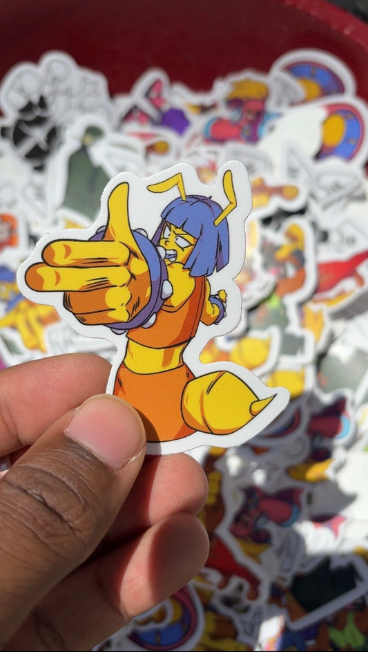PRIMAL FIGHTERZ STICKER: TANYA