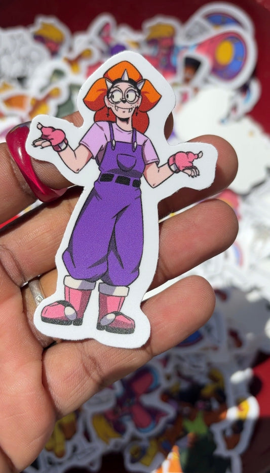 PRIMAL FIGHTERZ STICKER: PIPER