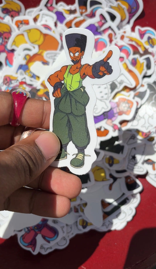 PRIMAL FIGHTERZ STICKER: LEON